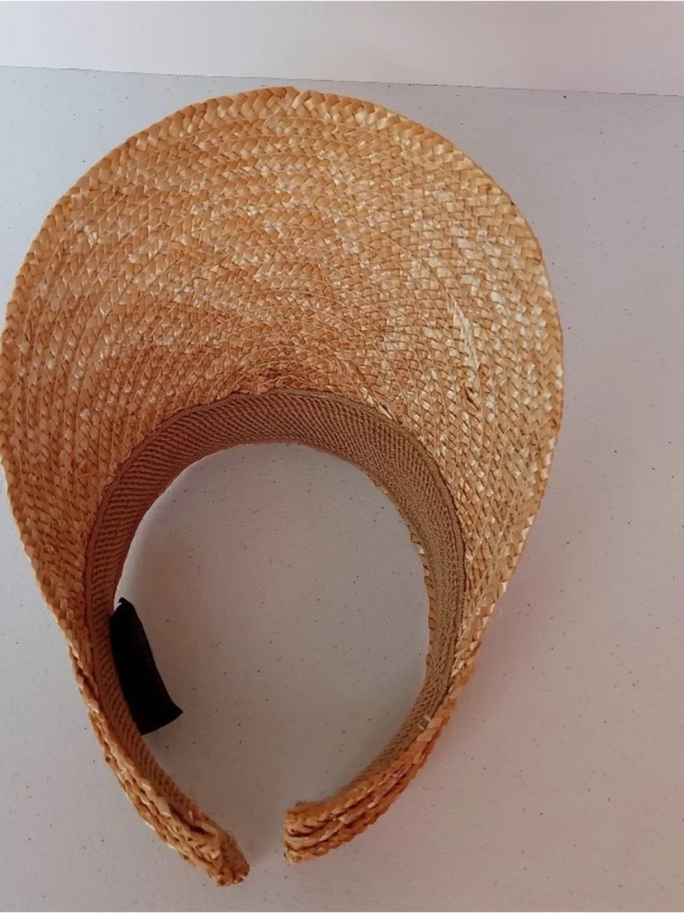 Jacobson Hat Straw Sun Visor beach vacation pool cruise resort wear sun hat